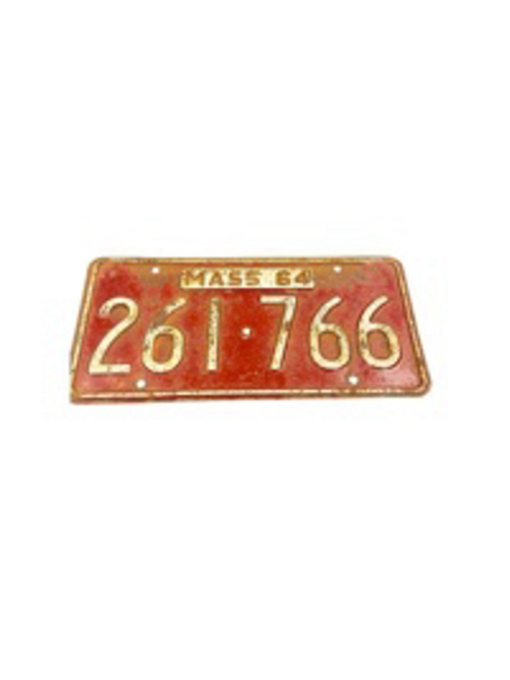 1964 Massachusetts license plate